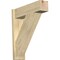 Ekena Millwork Traditional Block Rough Sawn Outlooker, Douglas Fir, 8"W x 28"D x 32"H OUT08X28X32TRA05RDF - alternate 1